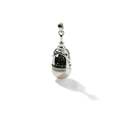 PENDANT STUPA BOROBUDDHA FRESH WATER PEARL