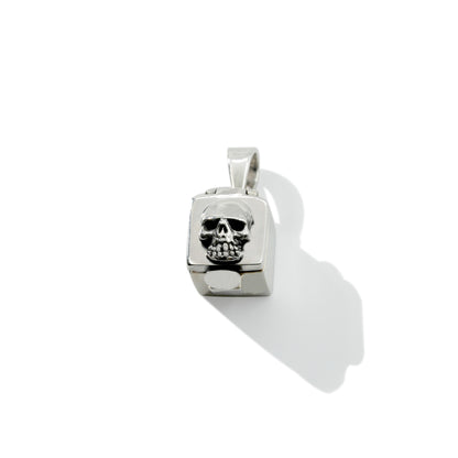 PENDANT LOCKET BOX SKULL