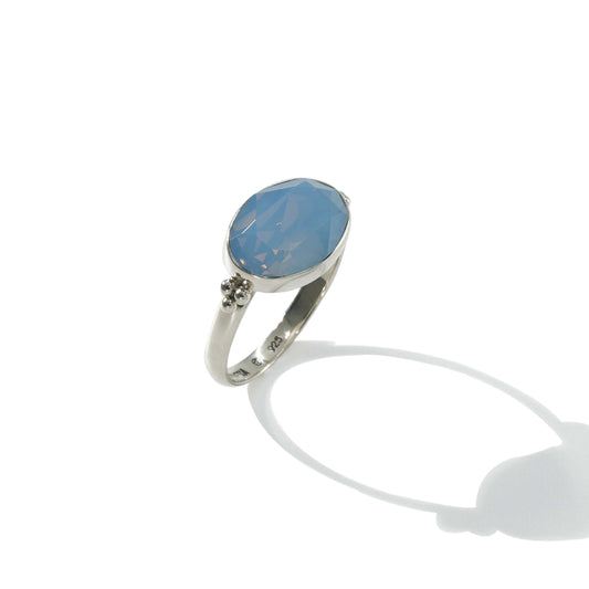 RING SWAROVSKI AIR BLUE OPAL