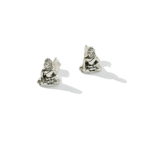 EARRING MEDITATED BUDDHA