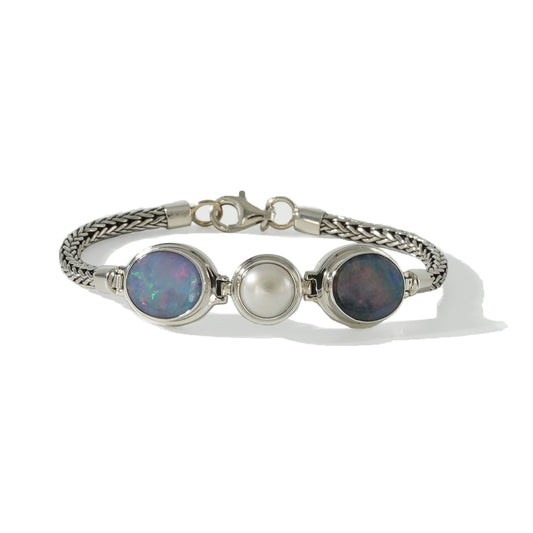 BRACELET ID SOCA DOUBLET OPAL